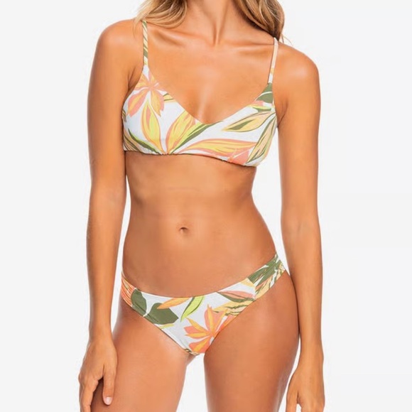 Roxy PT Beach Floral Bikini Set - Picture 1 of 12
